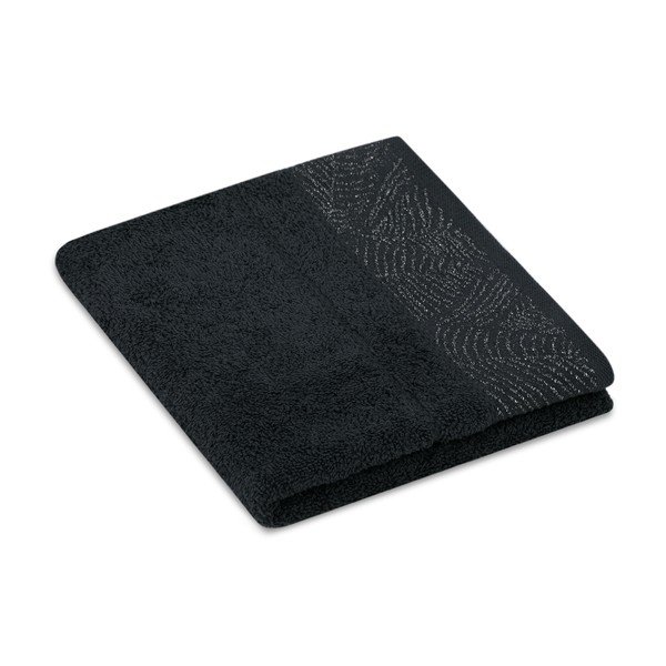 Prosoape de baie negre/gri 6 buc. din bumbac din frotir Bellis – Restilo-image-3