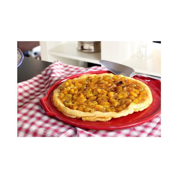 Farfurie din ceramică pentru pizza Emile Henry, ⌀ 30 cm, negru-image-2