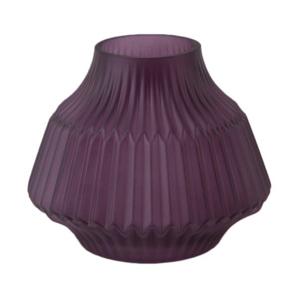 Vază din sticlă PT LIVING, Ø 16 cm, violet