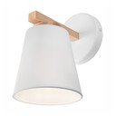 Aplică de perete albă ø 15 cm Ellie – LAMKUR