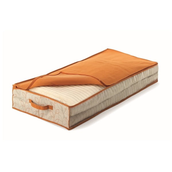 Cutie de depozitare pături/lenjerie de pat Cosatto Bloom, lățime 50 cm, portocaliu