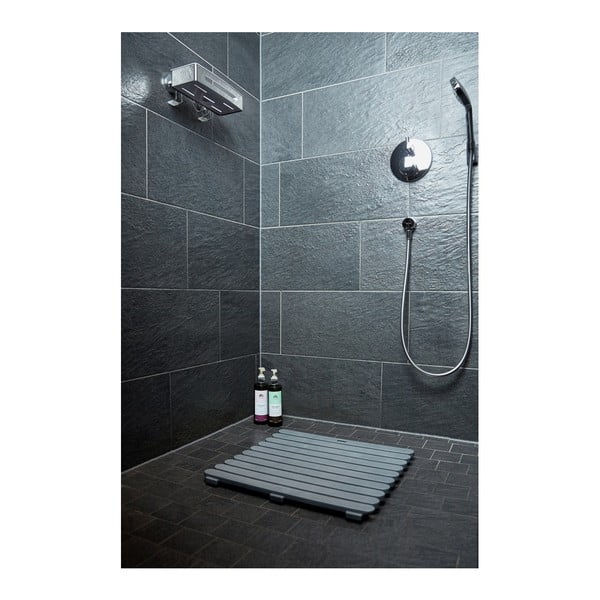 Covoraș baie, adecvat și pentru exterior Wenko, 55 x 55 cm, gri închis-image-2