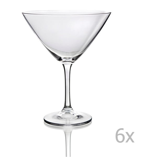 Set 6 pahare pentru Martini Banquet Degustation