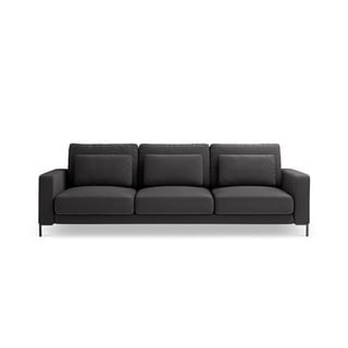 Canapea Interieurs 86 Seine, 220 cm, gri închis