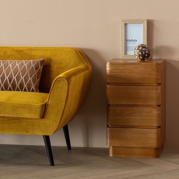 Comodă în culoare naturală 40x70x34 cm Fejo – WOOOD-image-1