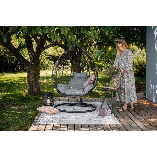 Masă de grădină Bonami Essentials Lounge, ø 51 cm, gri-image-4