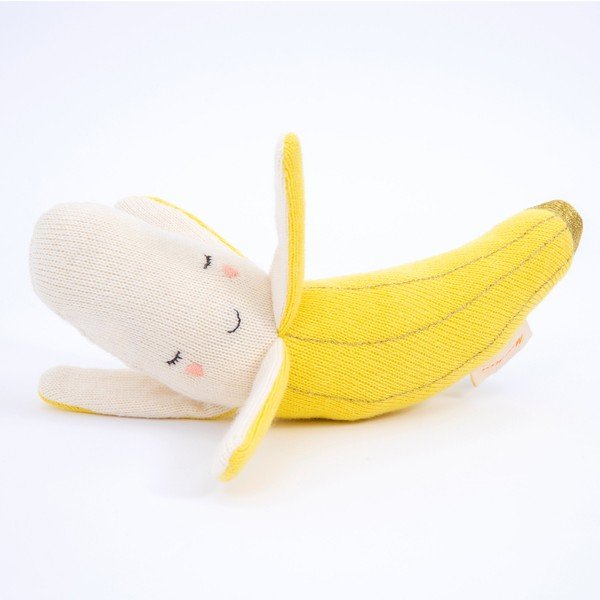 Jucărie zornăitoare Banana – Meri Meri-image-4