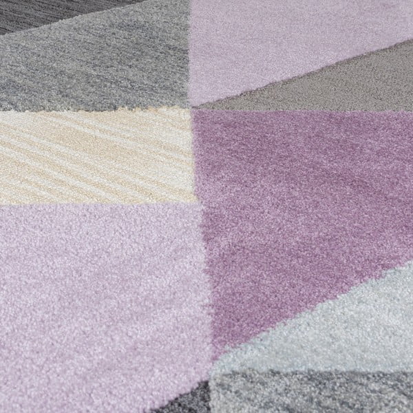 Covor Flair Rugs Icon, 160x230 cm, gri-violet-image-2