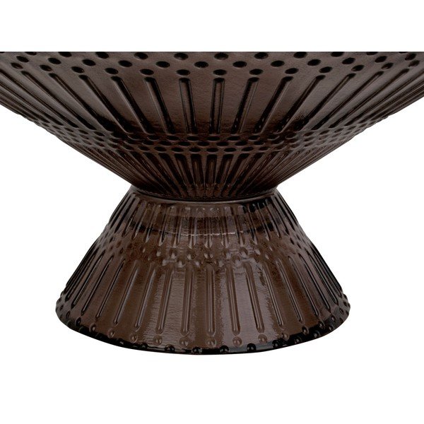 Bol din sticlă PT LIVING Prance, ø 34,5 cm, maro-image-1