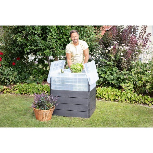 Pat ridicat de grădină Ergo Quadro TurboPlus M 85 - GARANTIA-image-1