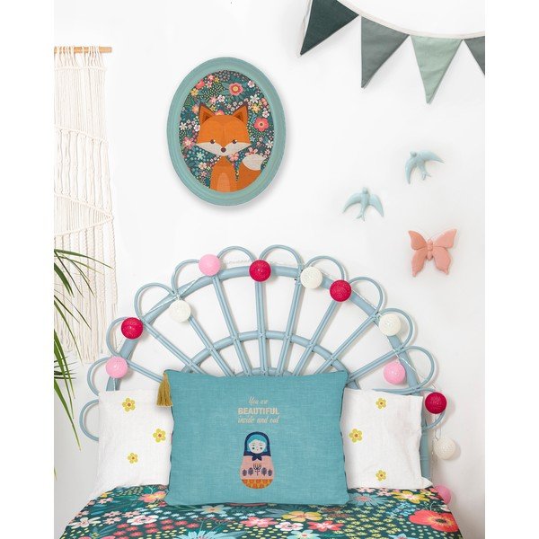 Pernă decorativă cu amestec de in Nice Things Inside Out, 50 x 35 cm-image-1