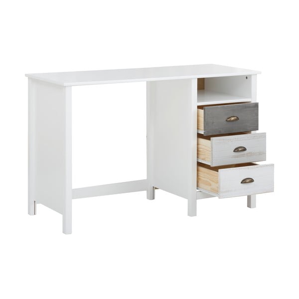 Birou Støraa Salva, alb - gri-image-3