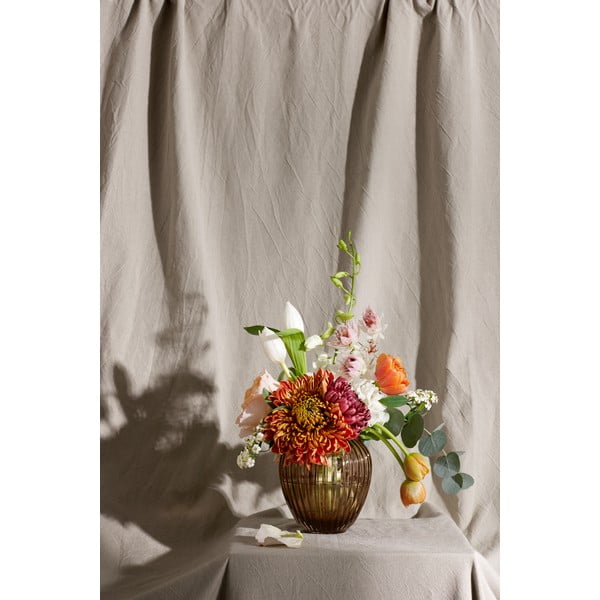 Vază din sticlă Kähler Design Hammershøi, înălțime 14 cm, maro-image-1