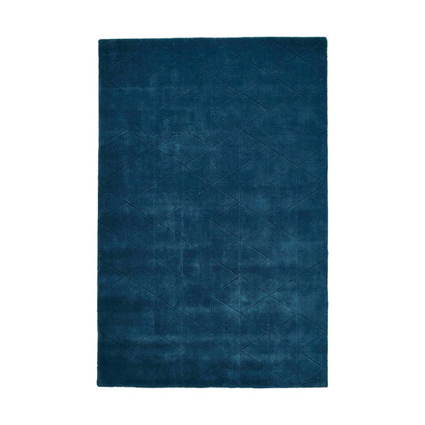 Covor din lână Think Rugs Kasbah, 150 x 230 cm, albastru