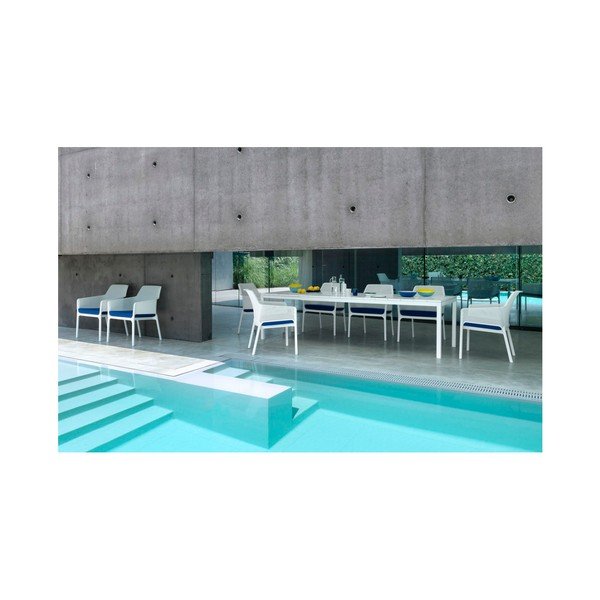  Fotoliu de grădină / de exterior Nardi Garden Net Relax, alb-image-2