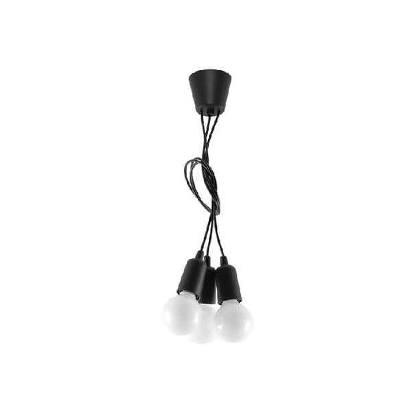 Lustră neagră 15x15 cm Rene - Nice Lamps