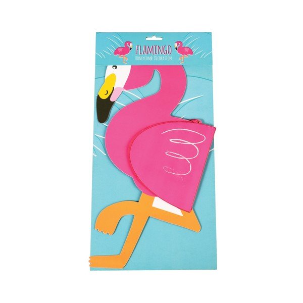Decorațiune din hârtie Rex London Flamingo Honeycomb-image-2