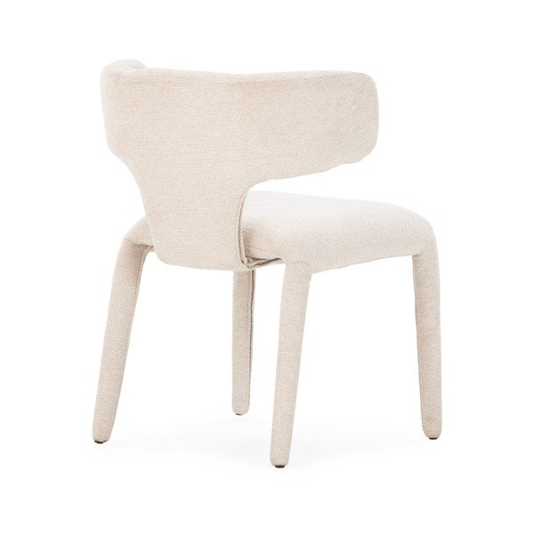 Scaun de living bej tapițat Maca – MOME-image-3