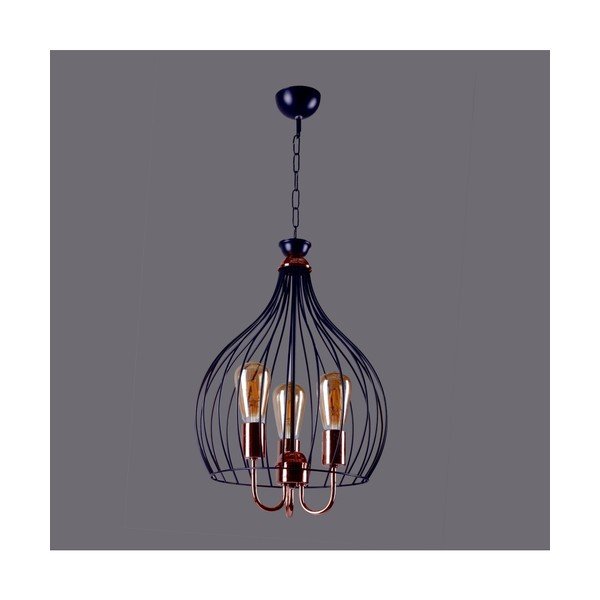 Lustră Birdcage Black-image-1