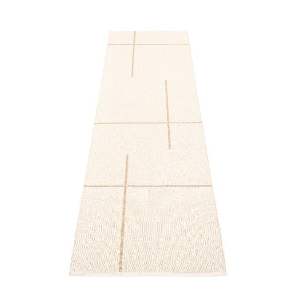 Covor tip traversă pentru interior și exterior bej 70x270 cm Fred Beige – Pappelina-image-2