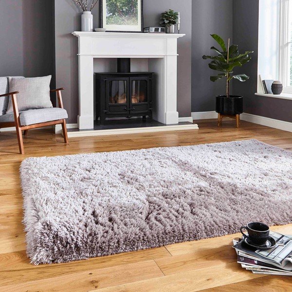 Covor Think Rugs Polar, 60 x 120 cm, gri deschis-image-1