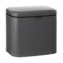 Recipient pentru deșeuri compostabile gri închis 4 l Essentials – Ladelle