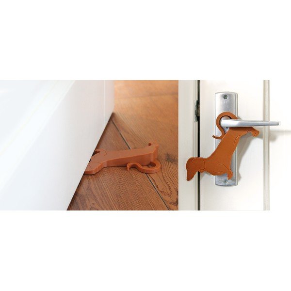 Opritor de ușă Sausage Dog – Esschert Design-image-1