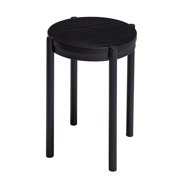 Scaun negru Oto – Hübsch-image-2