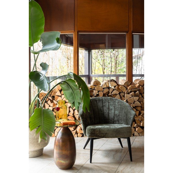 Fotoliu verde Georgia – Dutchbone-image-1