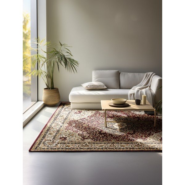 Covor burgundy/bej 160x235 cm Herat – Nouristan-image-1