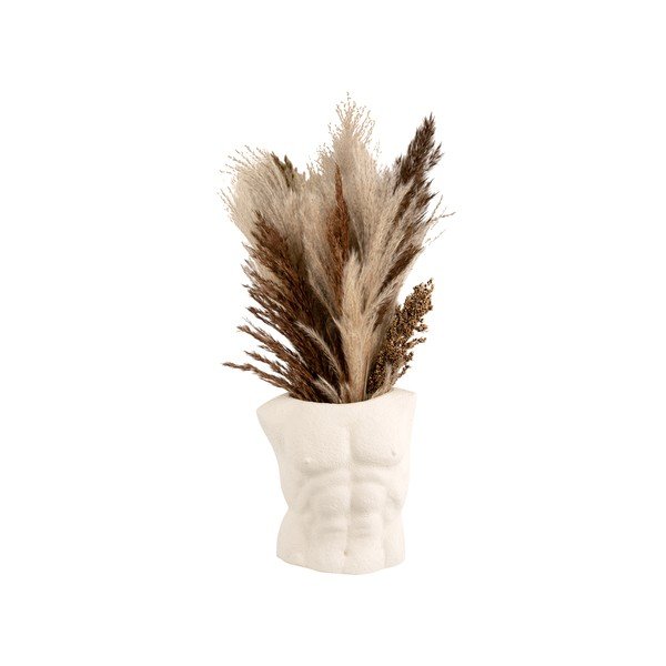 Vază PT LIVING Male, înălțime 20,5 cm, alb-image-4