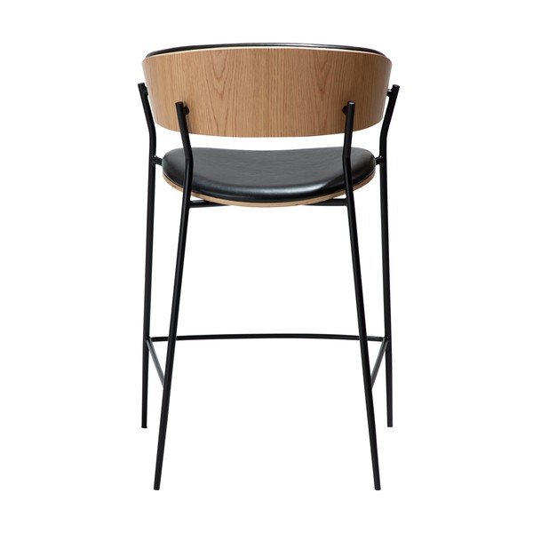 Scaun de bar negru (înălțime șezut 63,5 cm) Crib – DAN-FORM Denmark-image-4