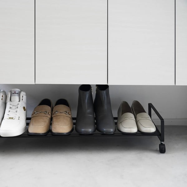 Pantofar negru din metal 83,5x14,5x27,5 cm Tower – YAMAZAKI-image-3