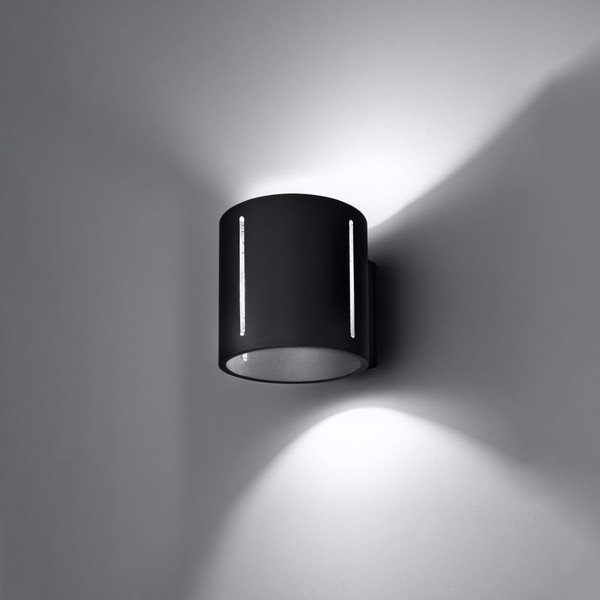 Aplică de perete neagră Vulco – Sollux-image-2