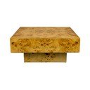 Măsuță de cafea în culoare naturală cu aspect de lemn de nuc 90x90 cm Quinn – Dutchbone