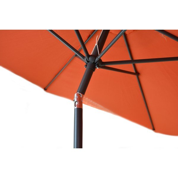 Umbrelă de soare portocalie ø 300 cm - Rojaplast-image-1
