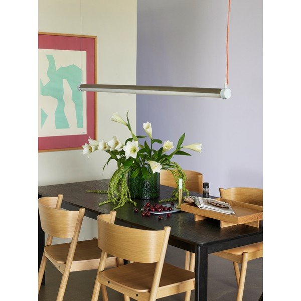 Lustră gri LED cu intensitate reglabilă Interplay – Hübsch-image-2