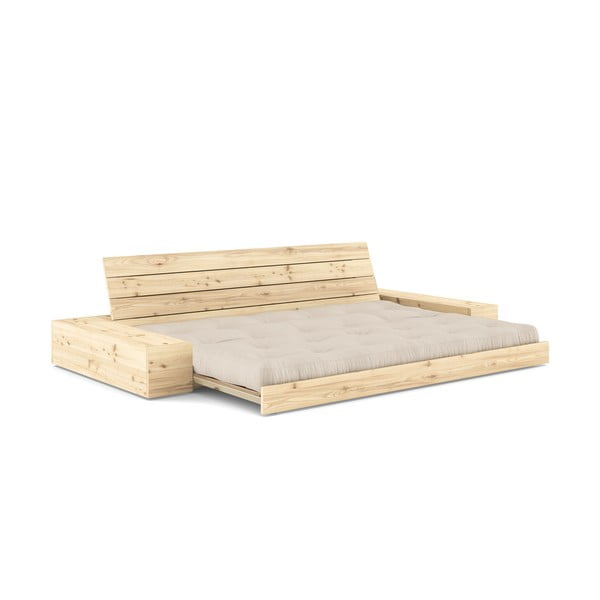 Canapea bej extensibilă 244 cm Base – Karup Design-image-4