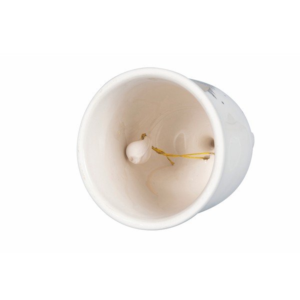 Decorațiune de Crăciun din dolomită Villa d'Este Renna, alb-image-2