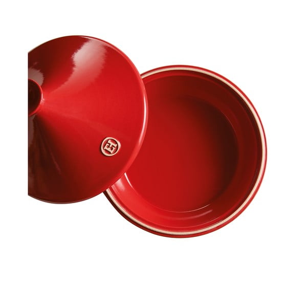 Vas tajine din ceramică Emile Henry Flame, ⌀ 32 cm, roșu-image-2