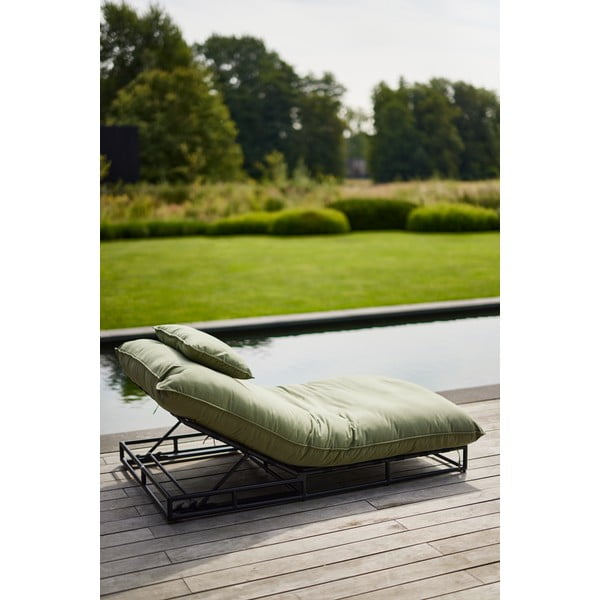 Șezlong de grădină verde  Exclusive - Hartman-image-1