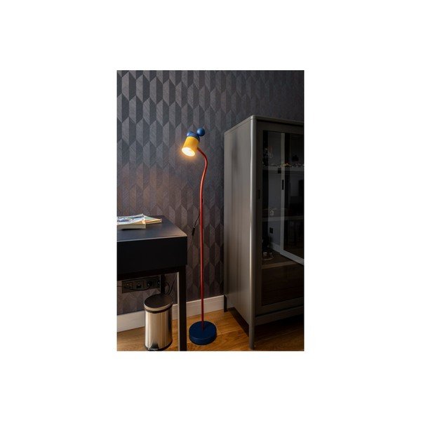 Lampadar albastru cu abajur din metal (înălțime 133,5 cm) Mouse – GTV-image-3