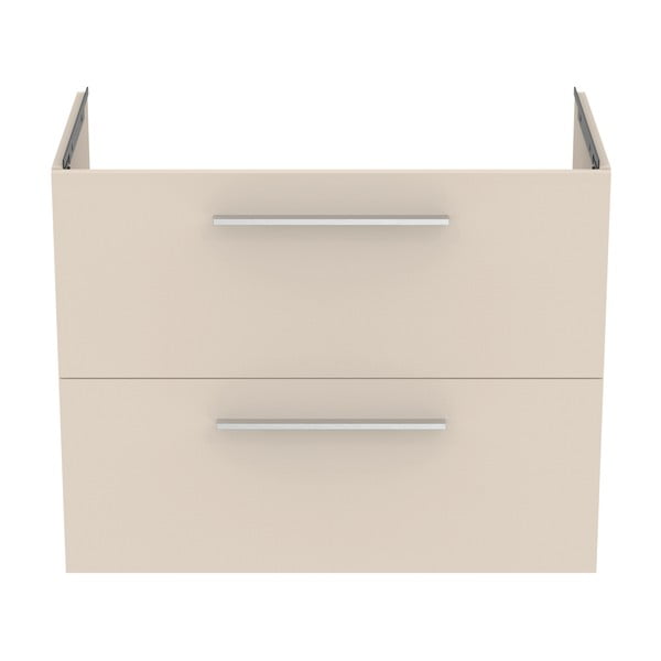 Dulap sub chiuvetă bej suspendat 80x63 cm i.Life A – Ideal Standard