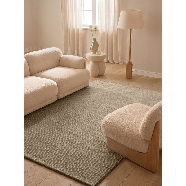 Covor în culoare naturală țesut manual din lână 160x230 cm Richmond Diana – Ted Baker-image-1