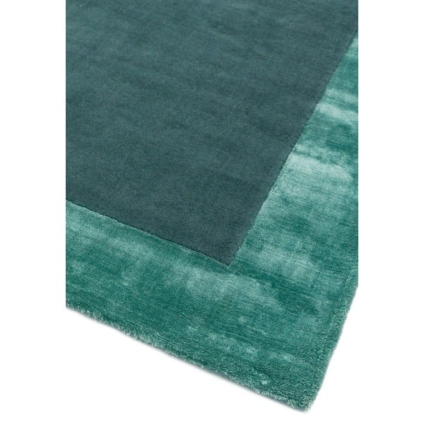 Covor în culoarea petrolului handmade din amestesc de lână 200x290 cm Ascot – Asiatic Carpets-image-3