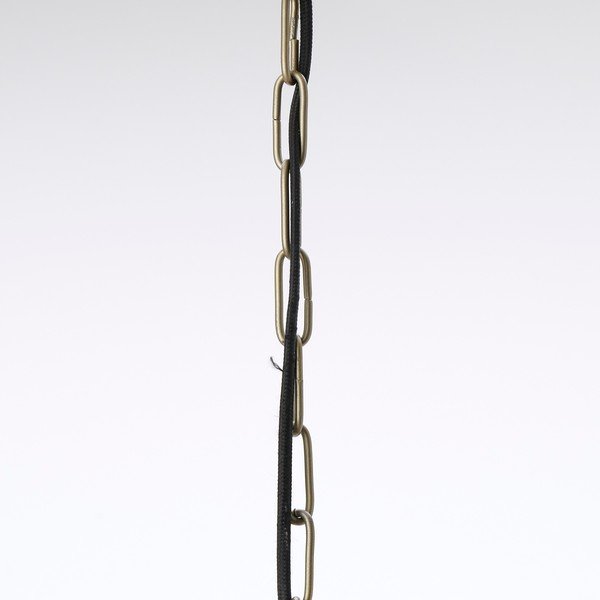 Lustră aurie cu abajur din metal ø 45 cm Pilka – Light & Living-image-4