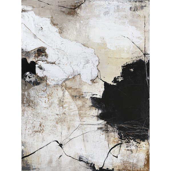 Tablou pe pânză imprimat/cu elemente pictate manual 90x118 cm Reform 1 – Malerifabrikken