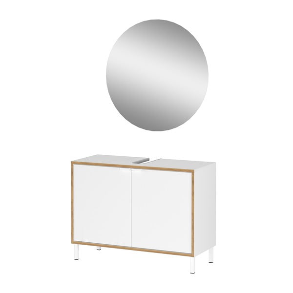 Set mobilă de baie alb Topeka – Germania