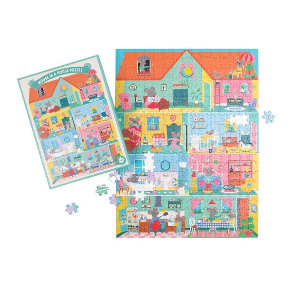 Puzzle (număr de piese 300) Mouse in a House – Rex London