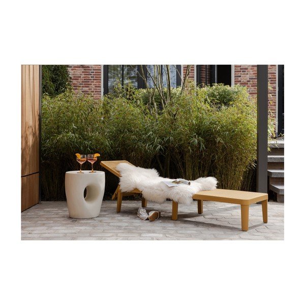 Măsuță de grădină rotundă din plastic ø 40 cm Mica – WOOOD-image-1